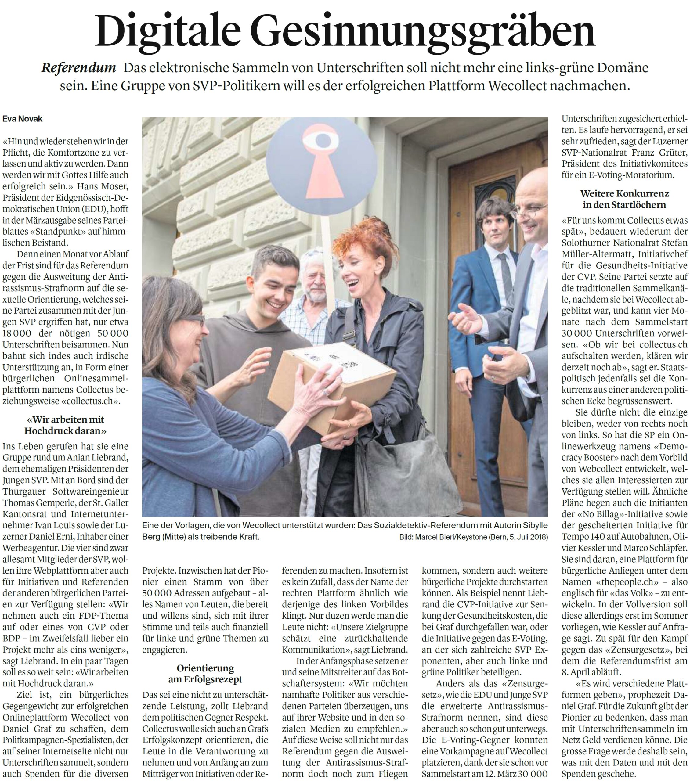 Digitale Gesinnungsgräben